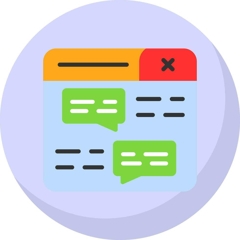 Messaging Vector Icon Design