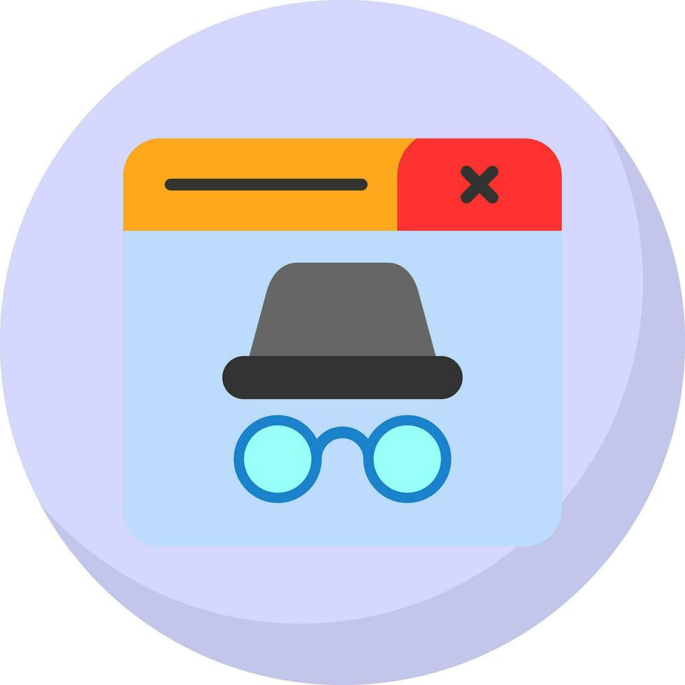 Incognito Vector Icon Design