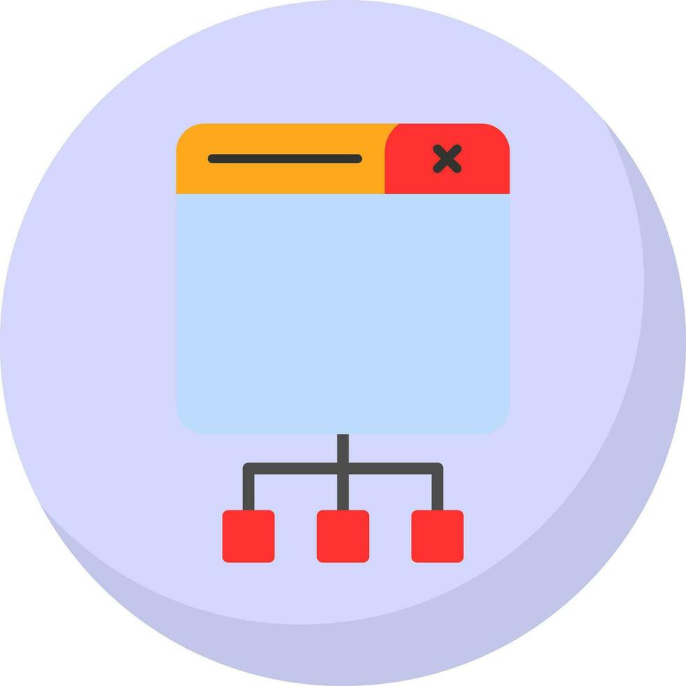 Network Vector Icon Design