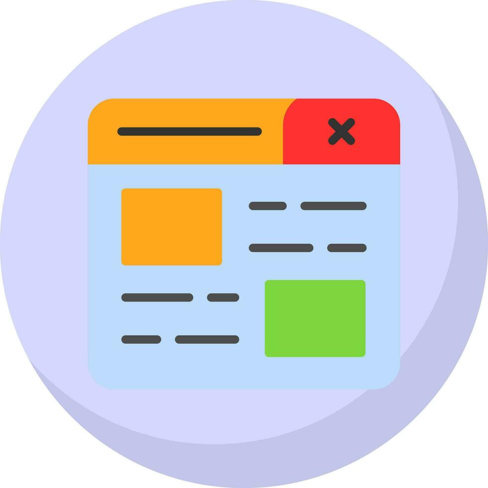 Web Site Vector Icon Design