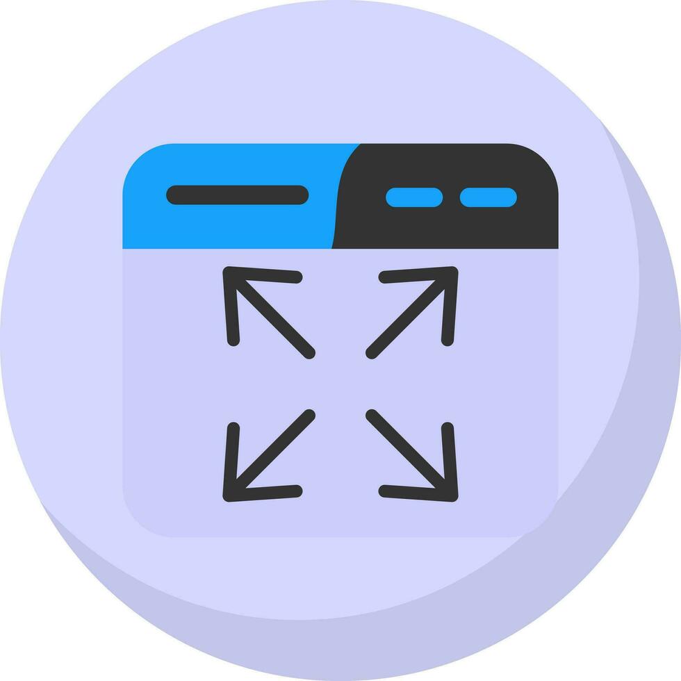 Expand Vector Icon Design