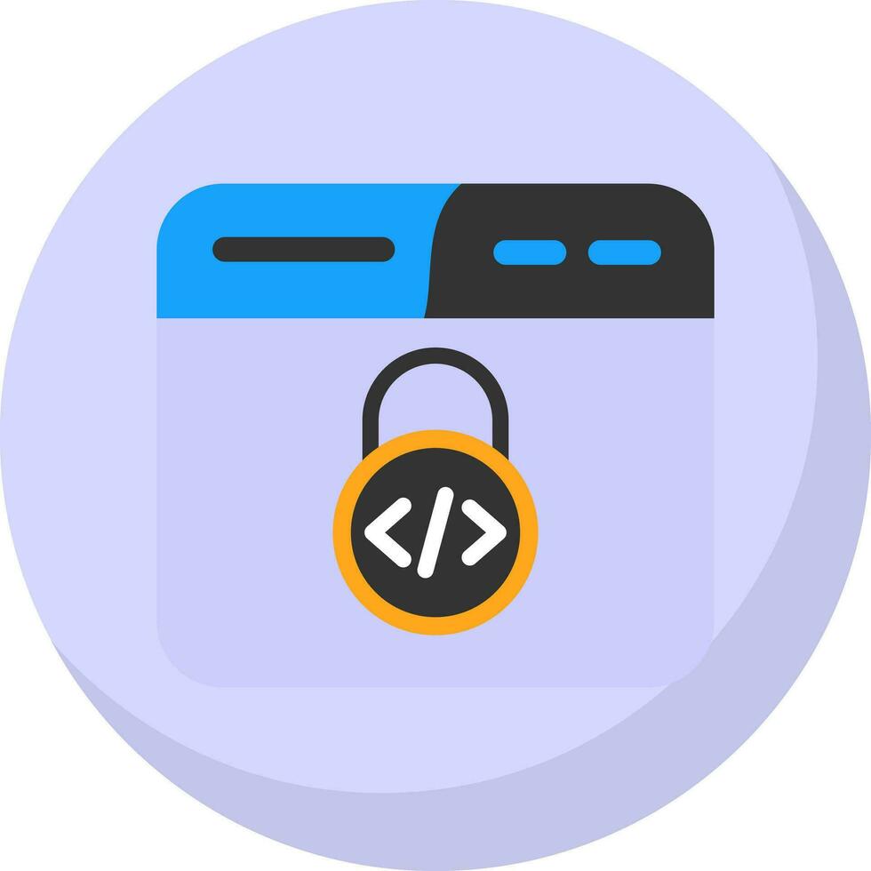 Unsecured Vector Icon Design