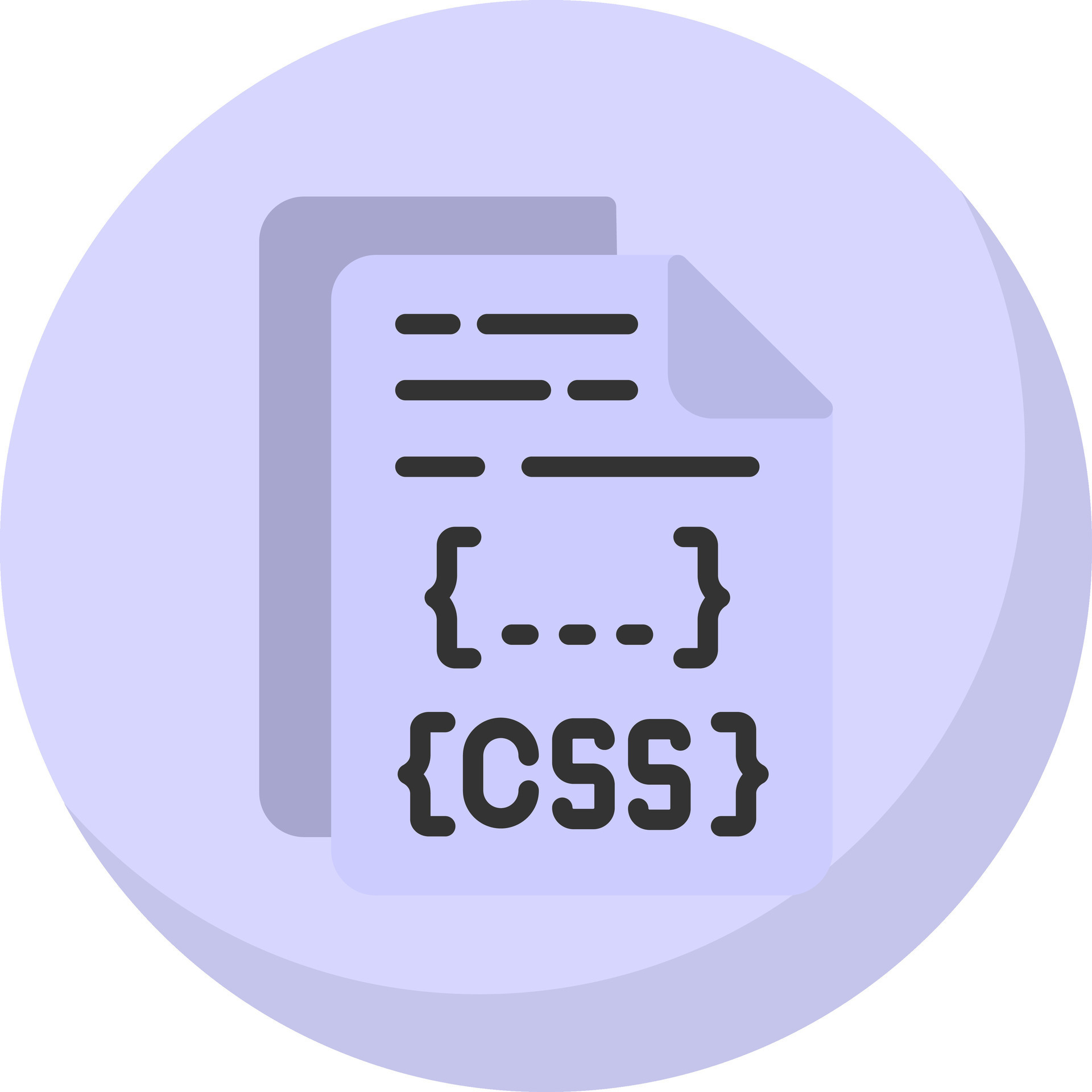 Css File Vector Icon Design 26082355 Vector Art at Vecteezy
