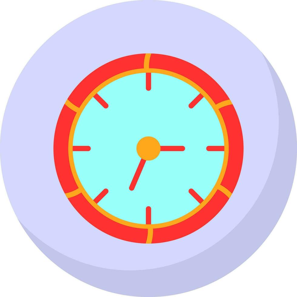 Clock Time Vector Icon Design