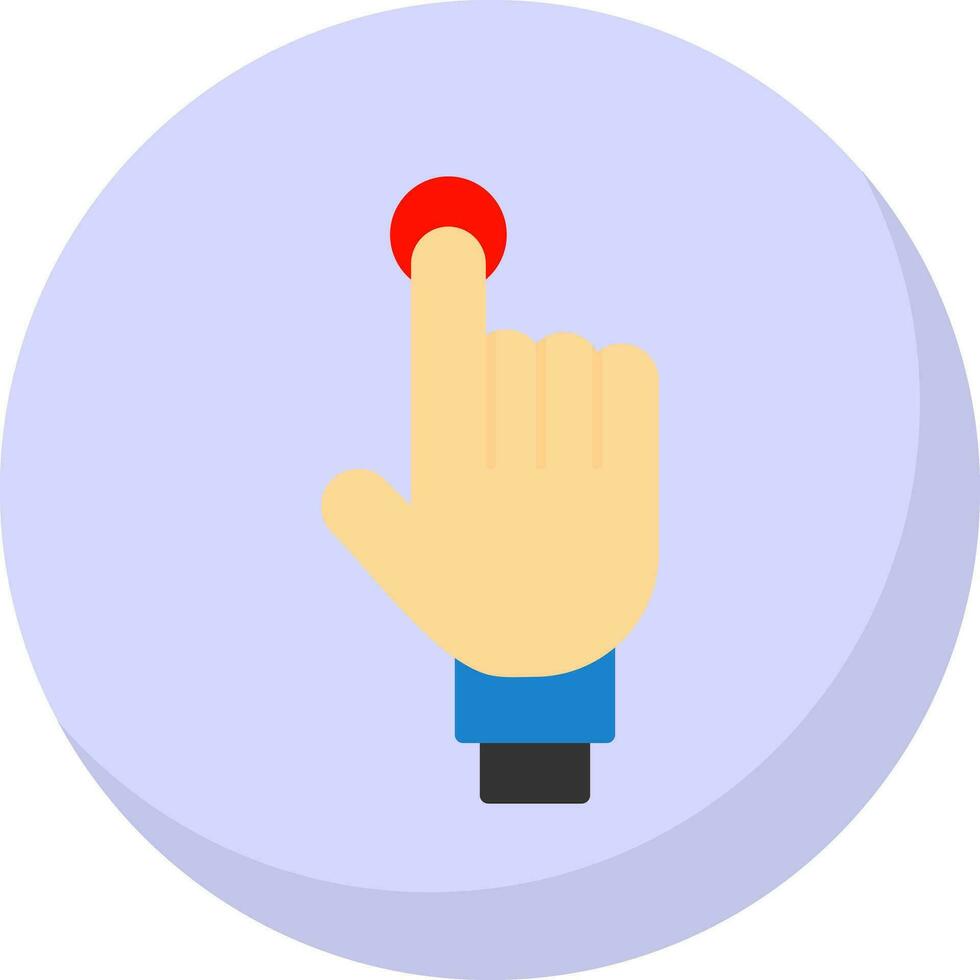 Tap Vector Icon Design