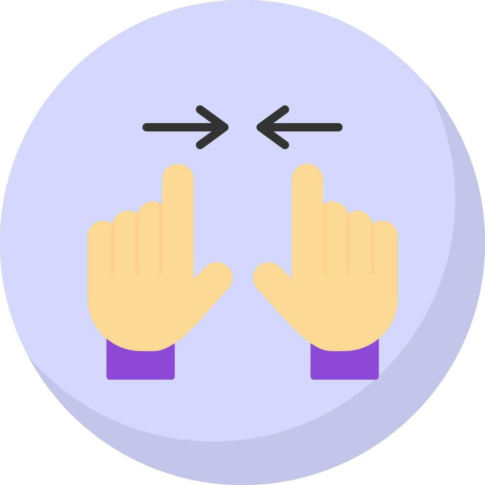 Zoom In Vector Icon Design