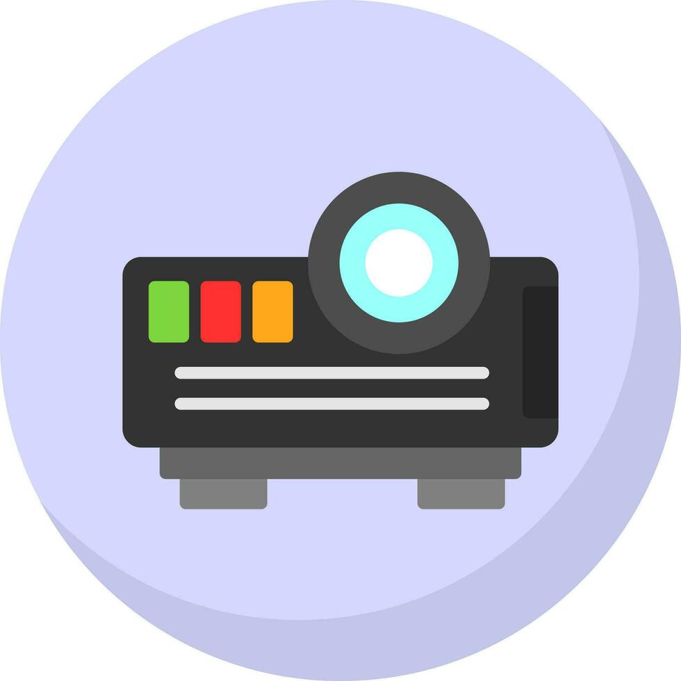 Projector Vector Icon Design
