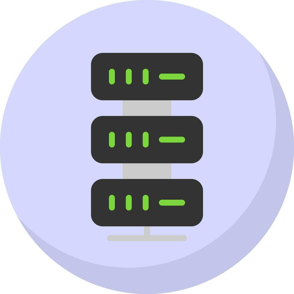 Server Vector Icon Design