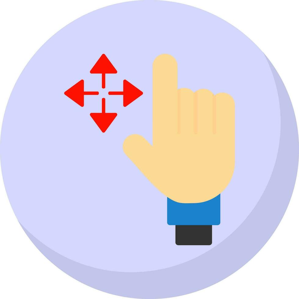 Drag Vector Icon Design