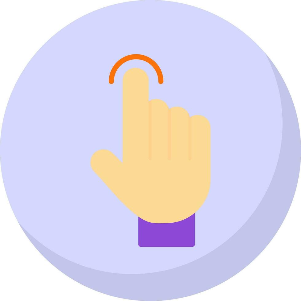 Tap Vector Icon Design