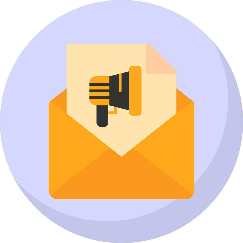 Email Marketing Vector Icon Design