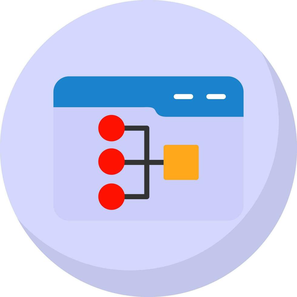 Site Map Vector Icon Design