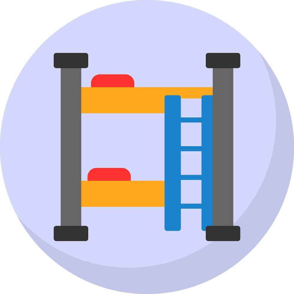 Dormitory Vector Icon Design