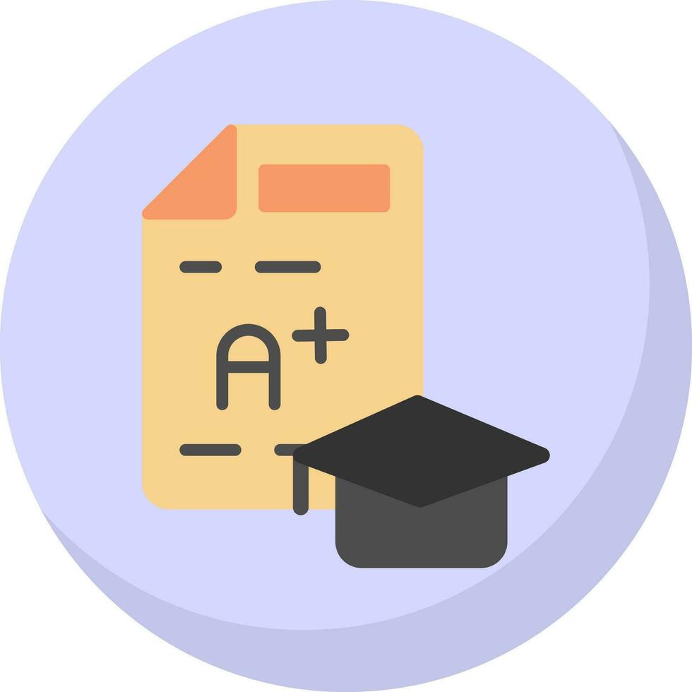 Grade Vector Icon Design