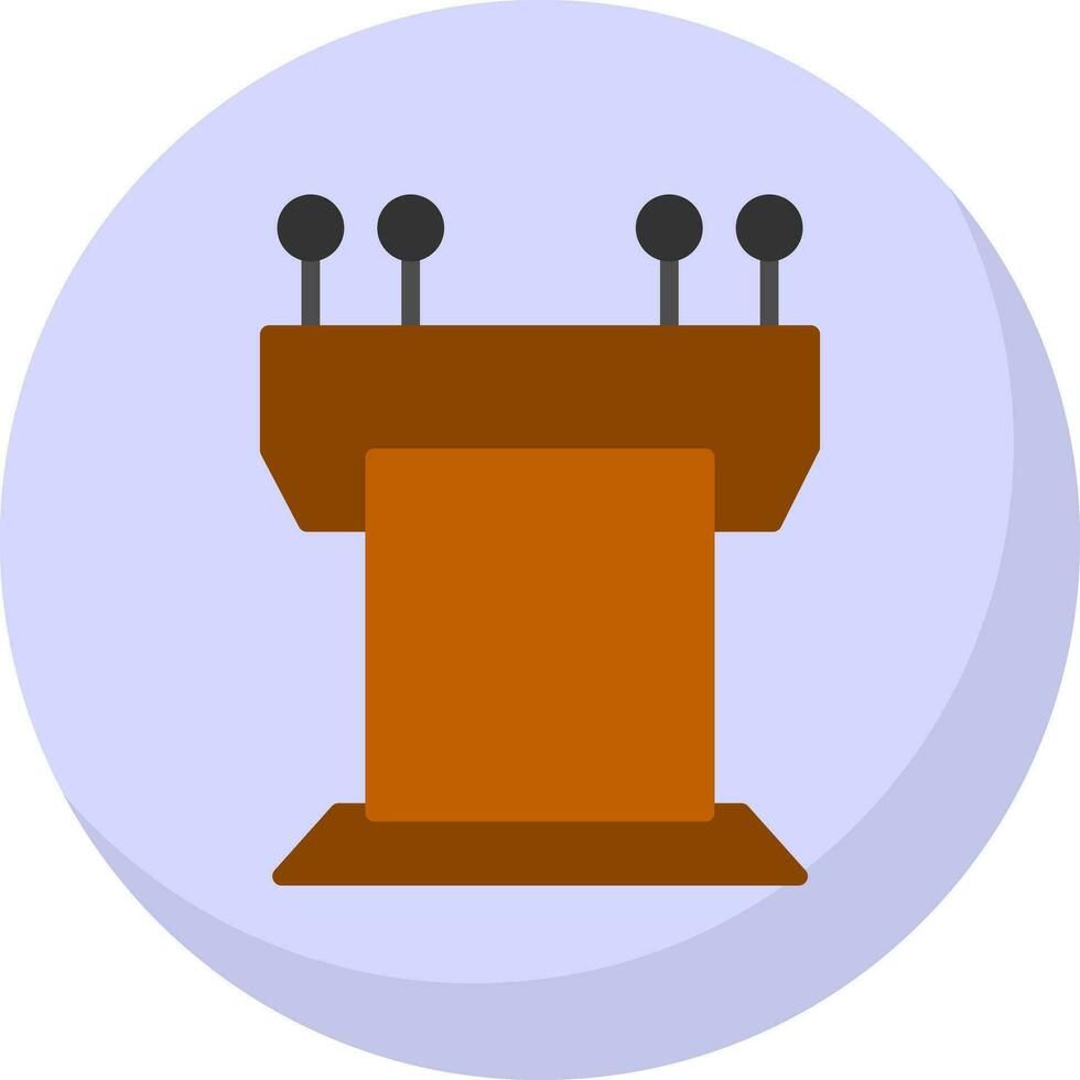 Podium Vector Icon Design