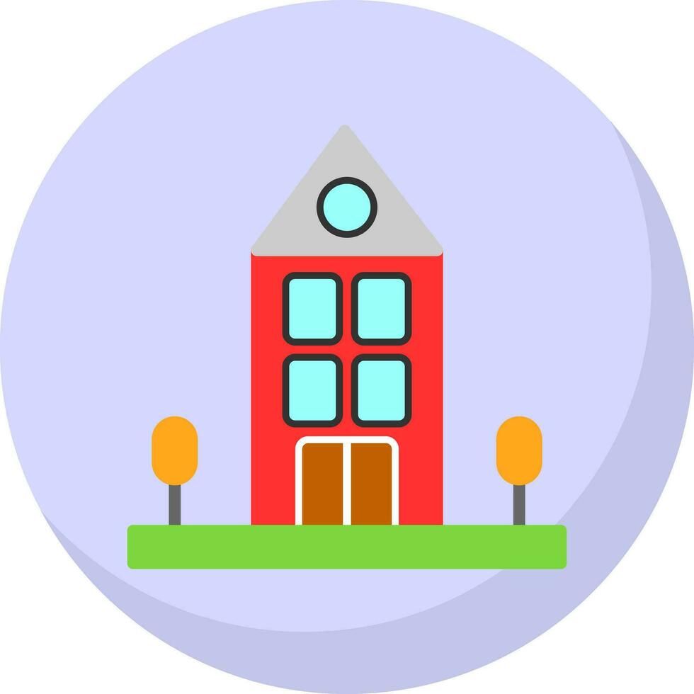 University Vector Icon Design