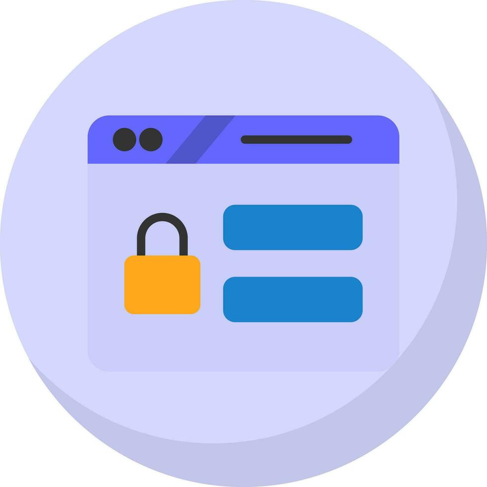 Password Vector Icon Design