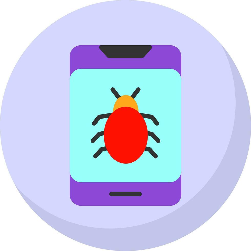 Bug Vector Icon Design