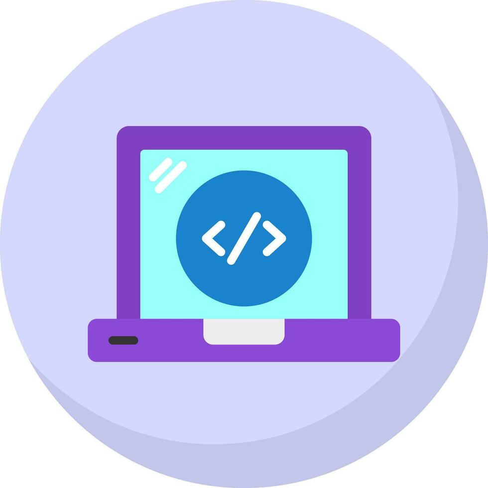 Web Coding Vector Icon Design