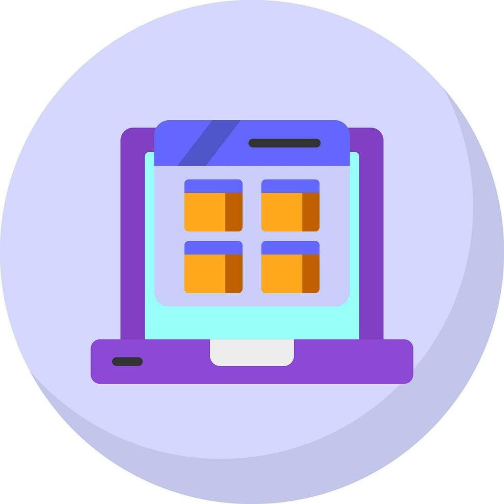 Website Vector Icon Design