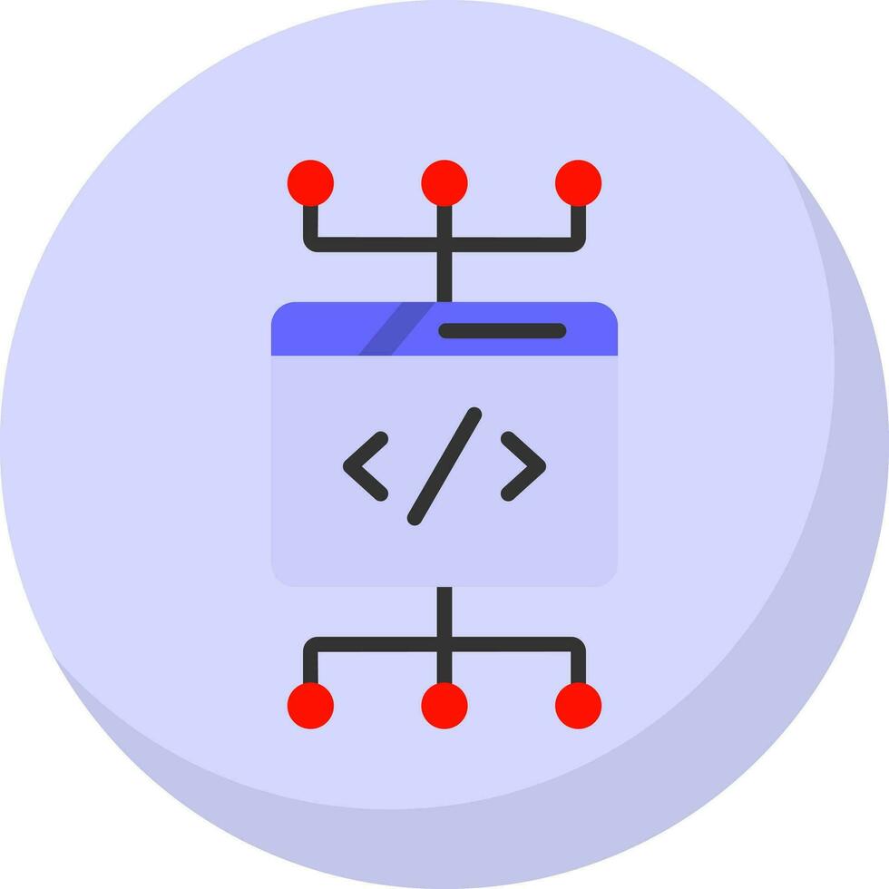 Coding Vector Icon Design
