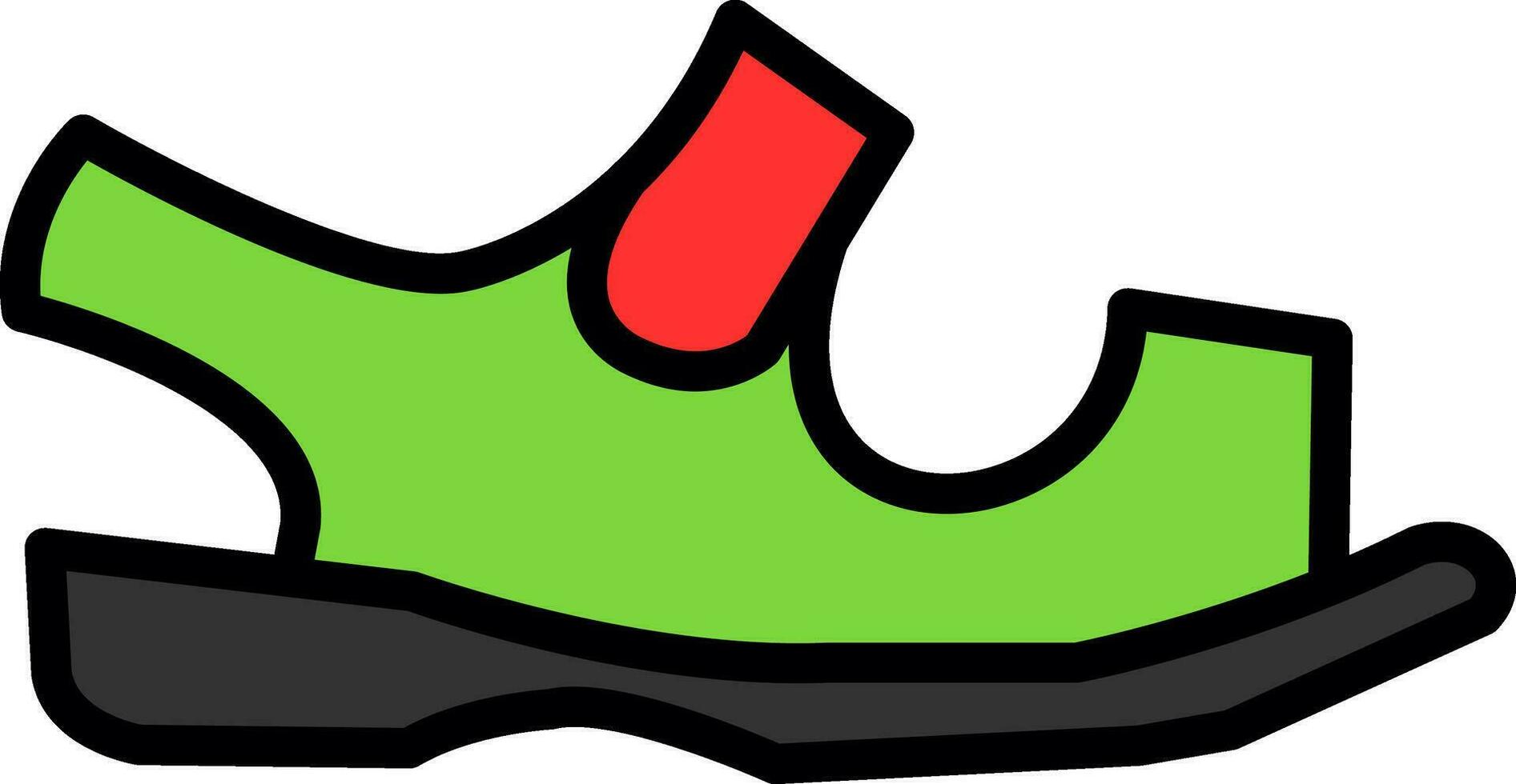 Sandals Vector Icon Design