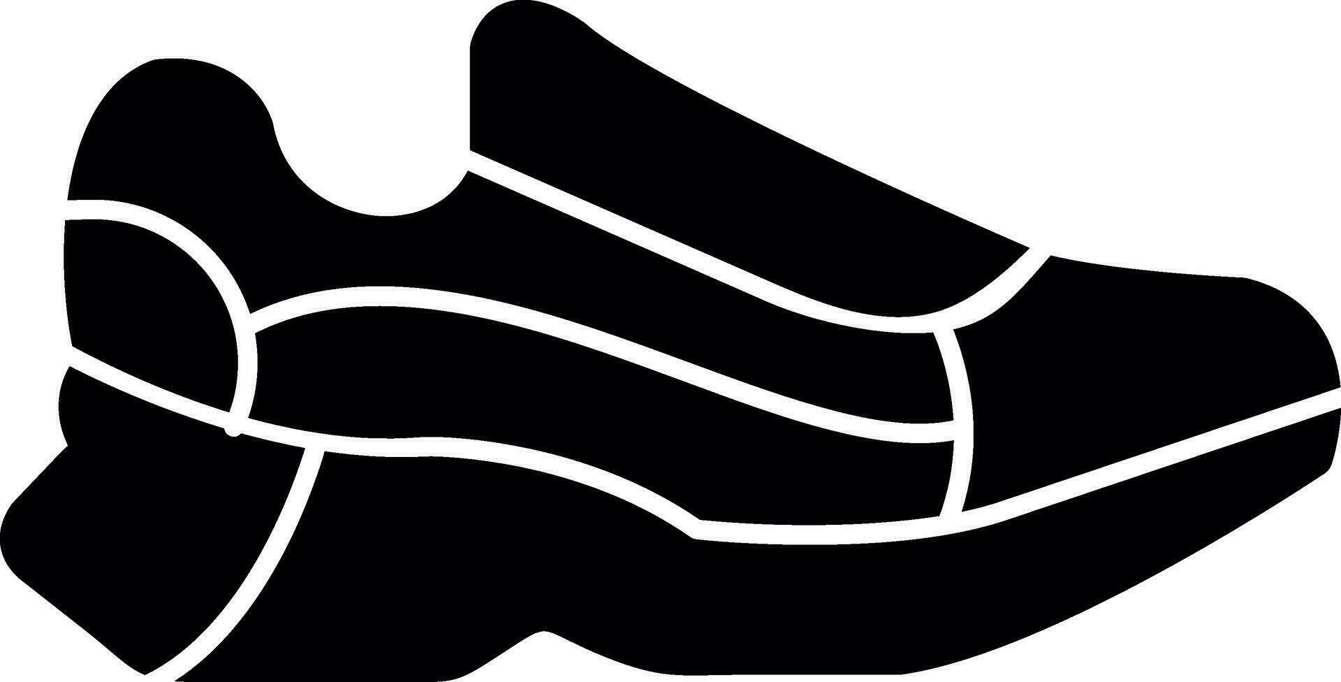 diseño de icono de vector de zapatillas