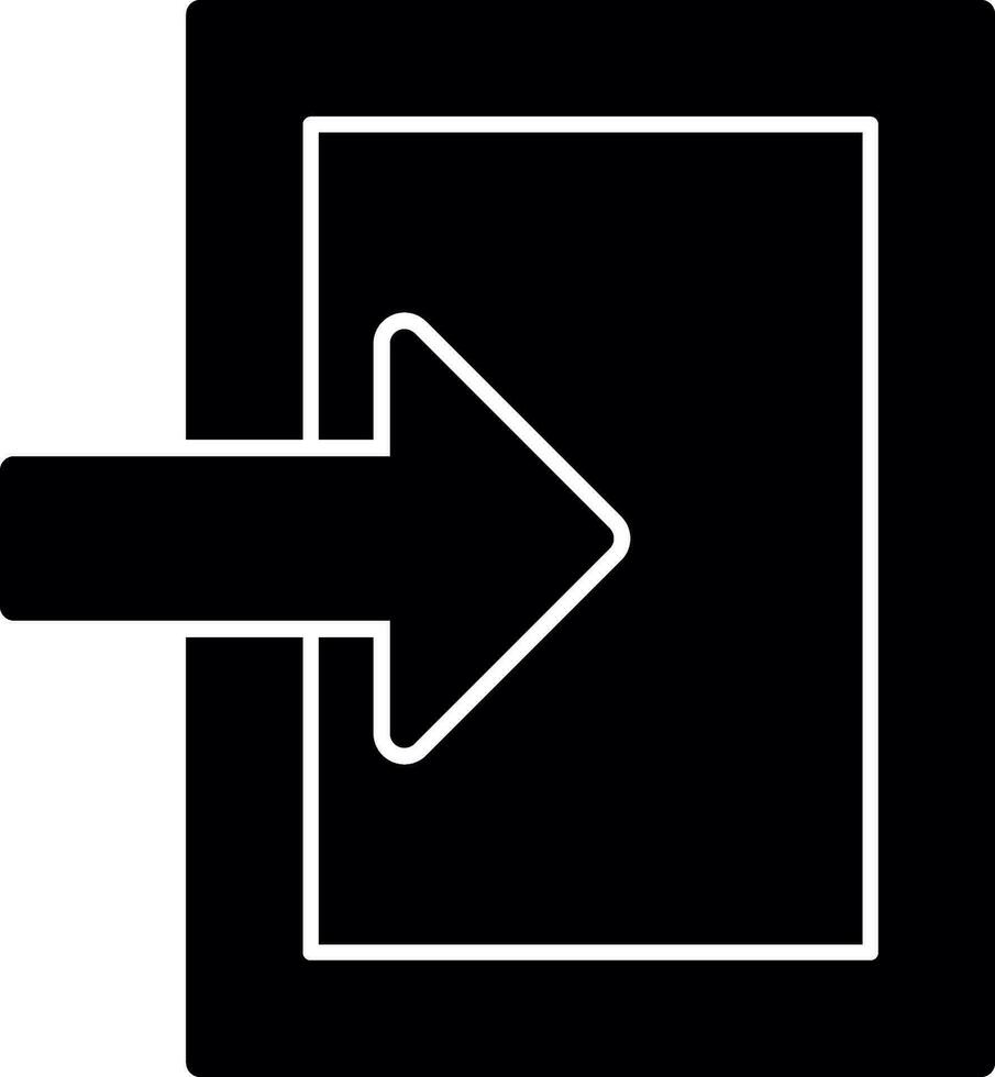 Sign in Vector Icon Design