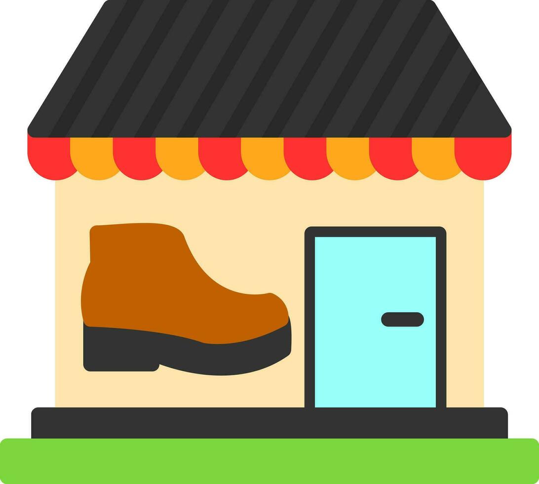 Shoe shop Vector Icon Design