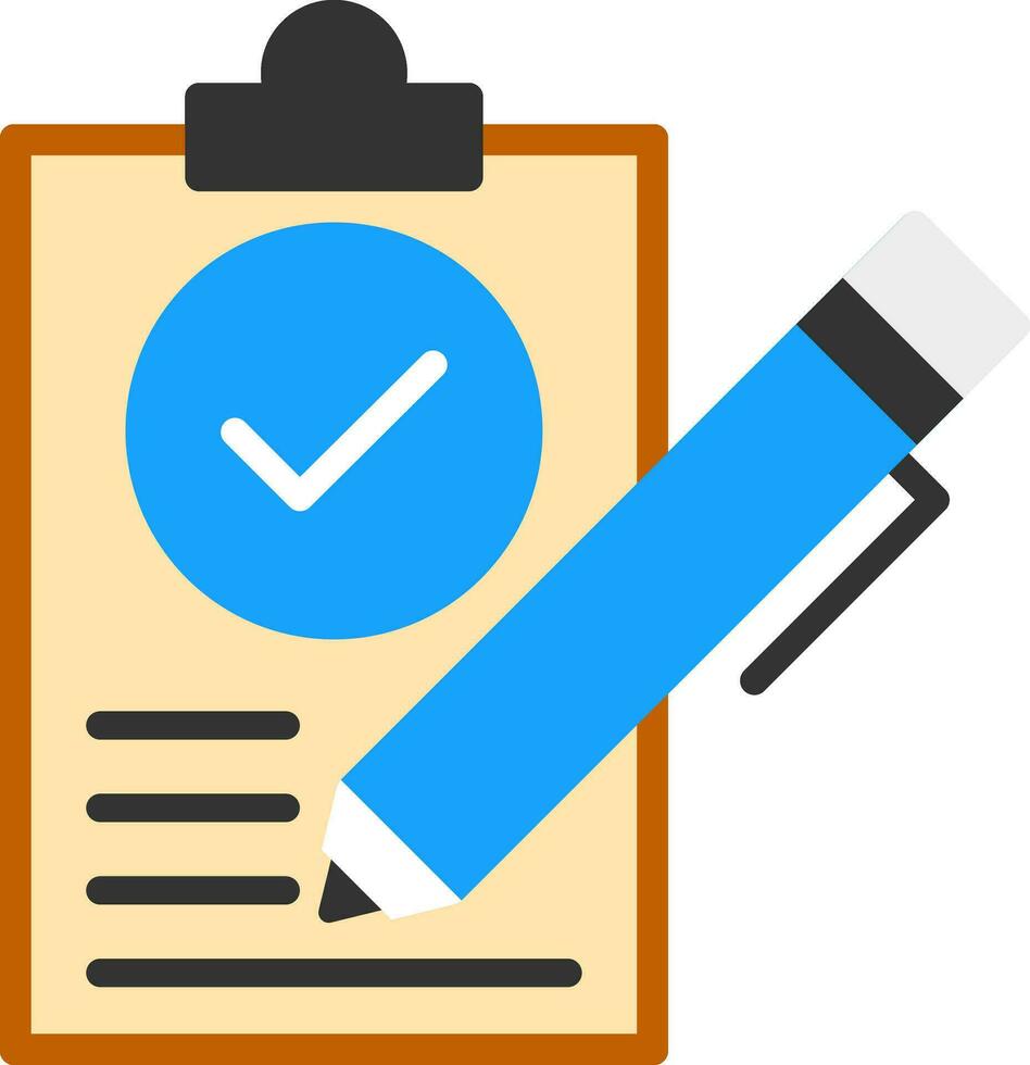 Contract Vector Icon Design