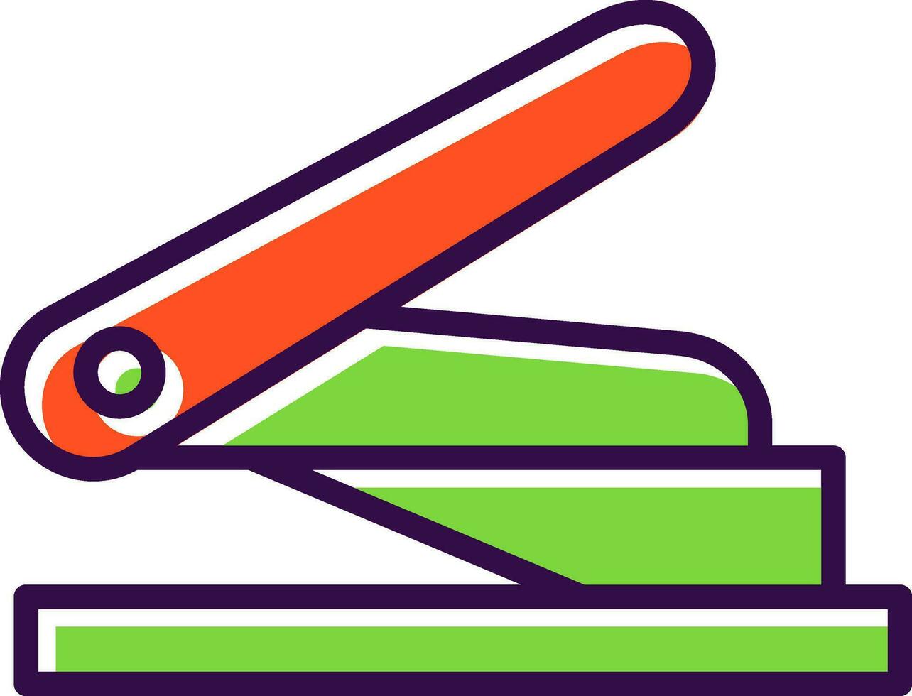 Hole punch Vector Icon Design