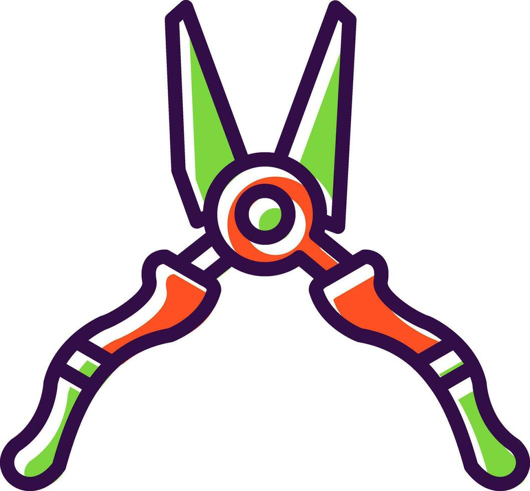 Lasting pliers Vector Icon Design