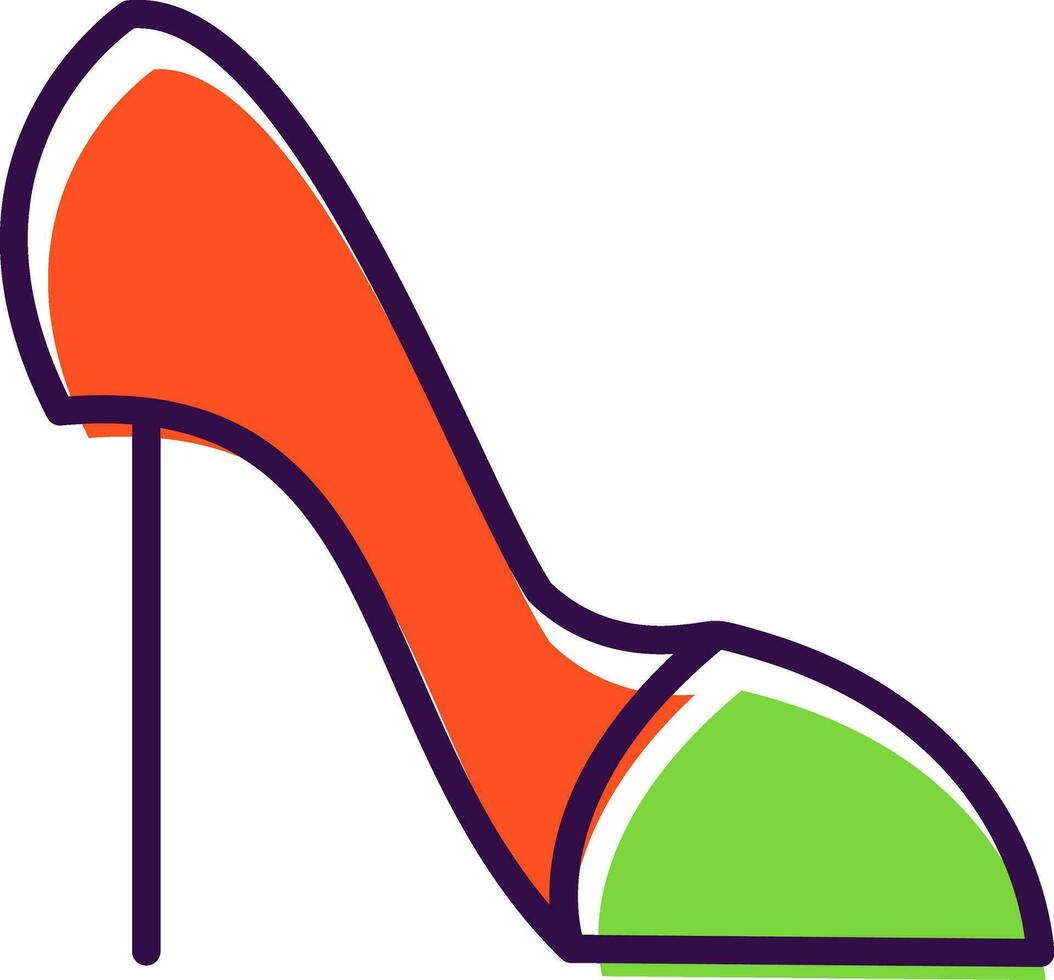 High heels Vector Icon Design