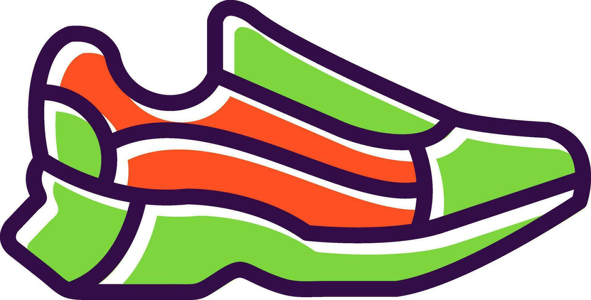 diseño de icono de vector de zapatillas