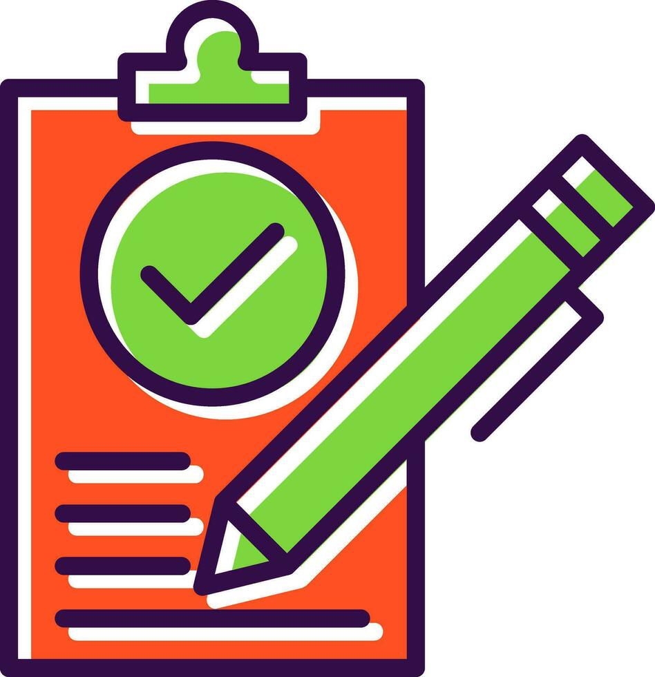 Contract Vector Icon Design