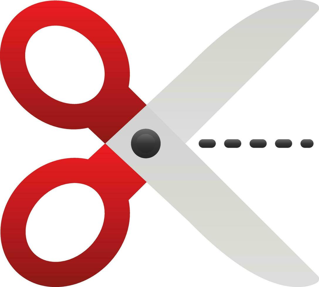 Cutting Vector Icon Design