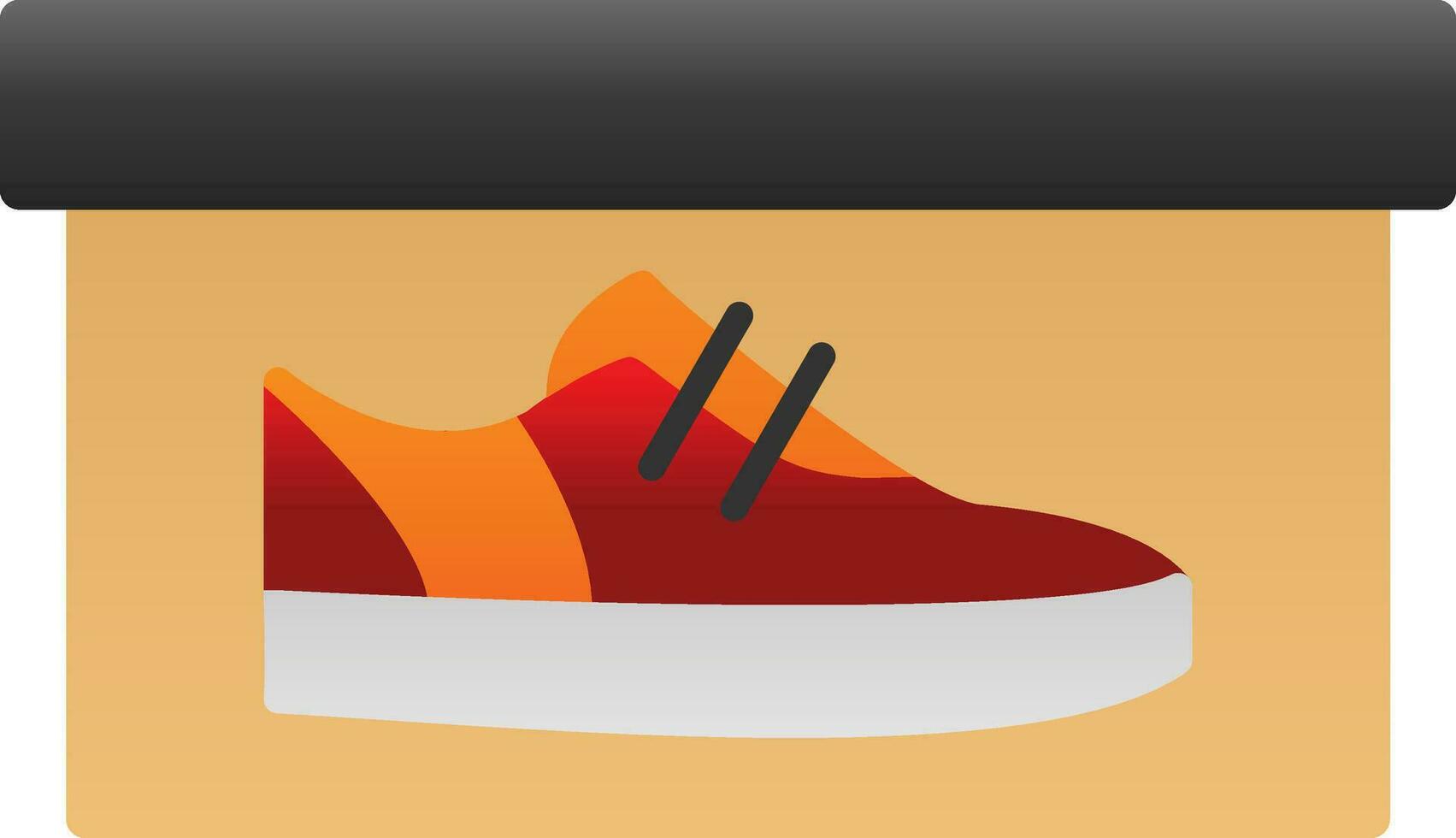Shoe box Vector Icon Design