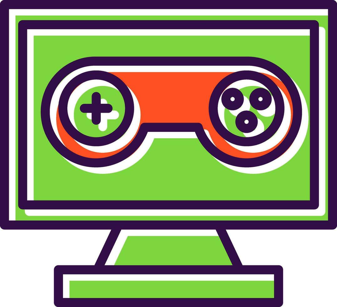Pc game Vector Icon Design 26083405 Vector Art at Vecteezy