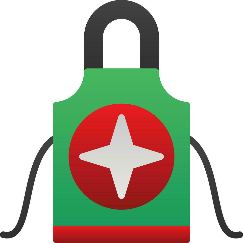 Apron Vector Icon Design