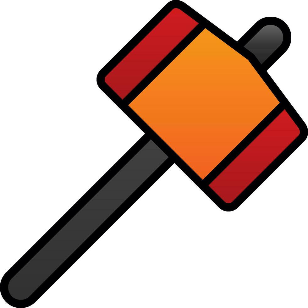 Mallet Vector Icon Design