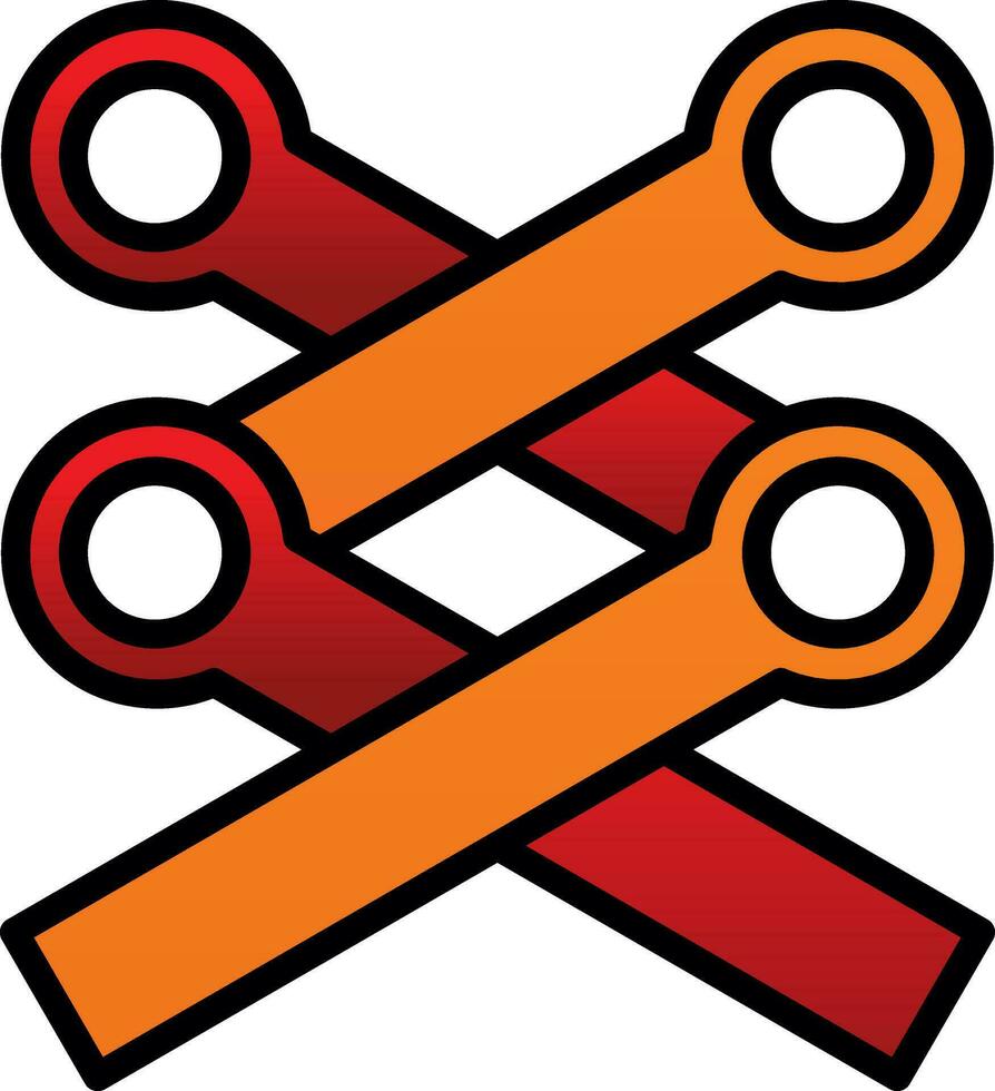 Shoe laces Vector Icon Design
