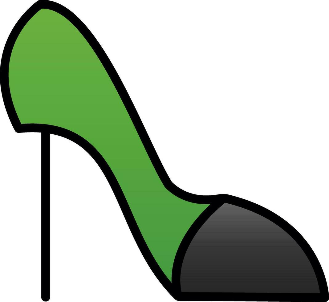 High heels Vector Icon Design