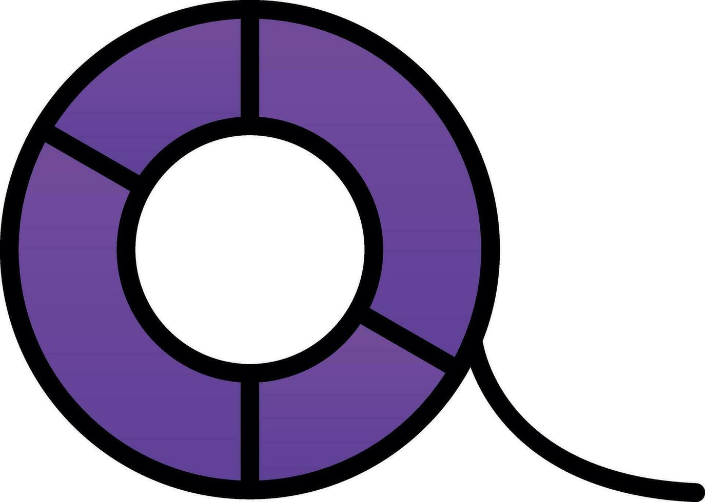 Masking tape Vector Icon Design