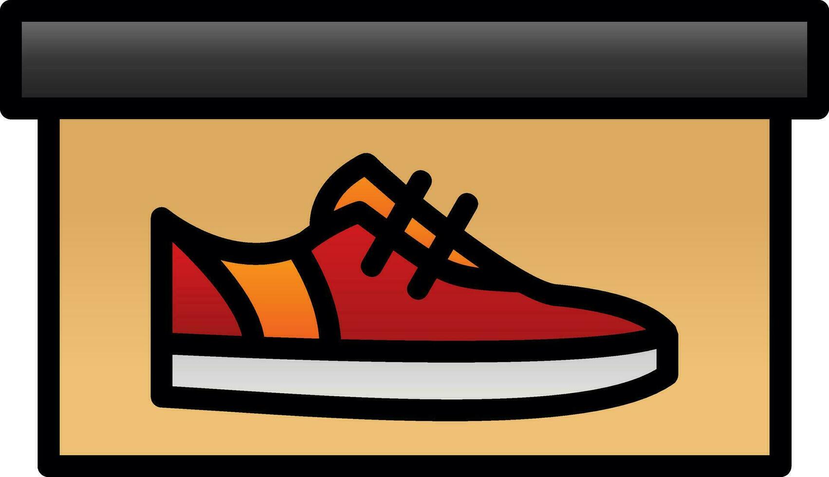 Shoe box Vector Icon Design