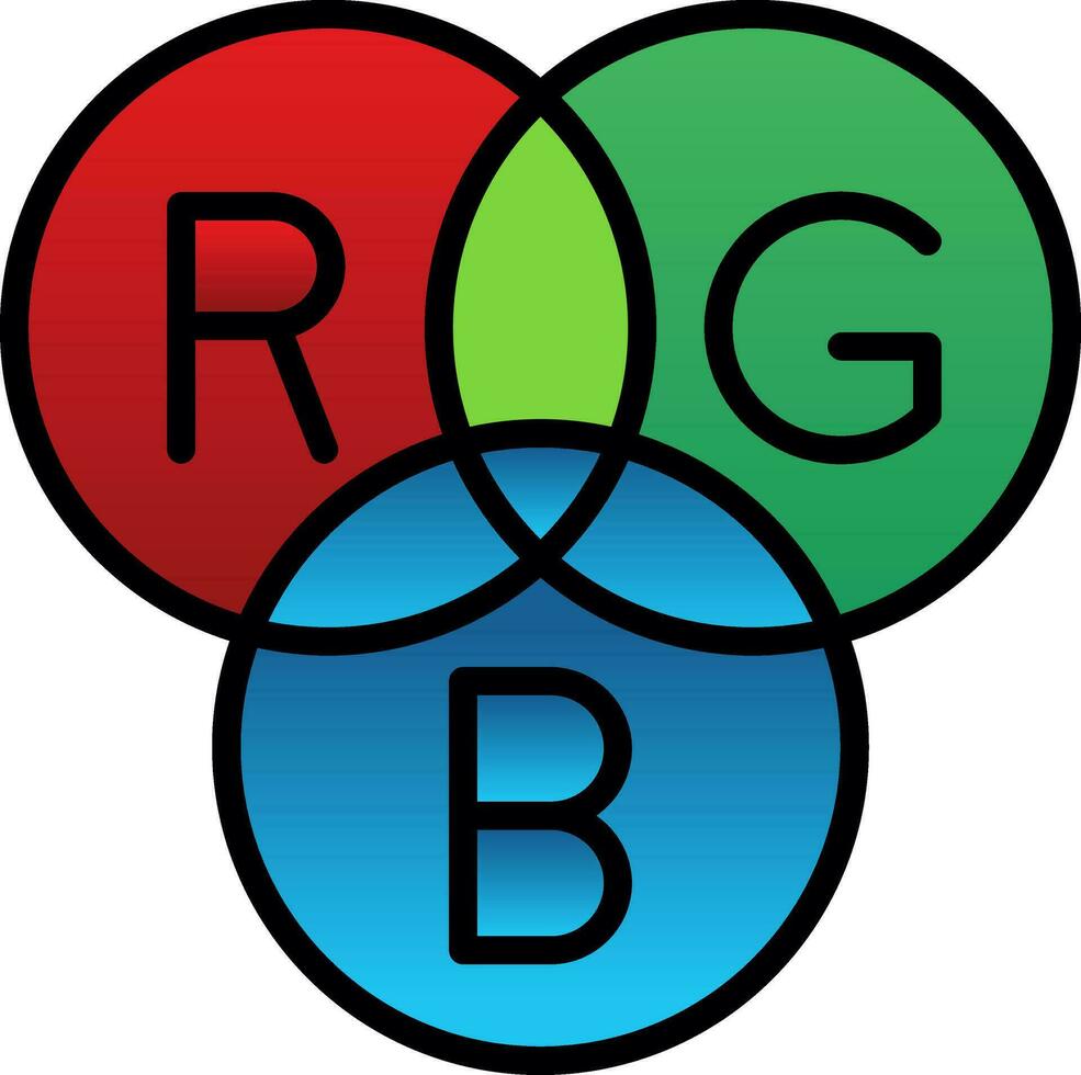 diseño de icono de vector rgb