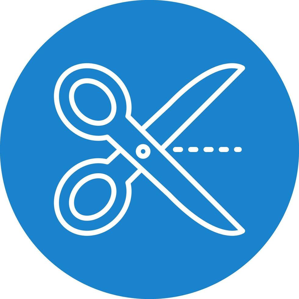 Cutting Vector Icon Design