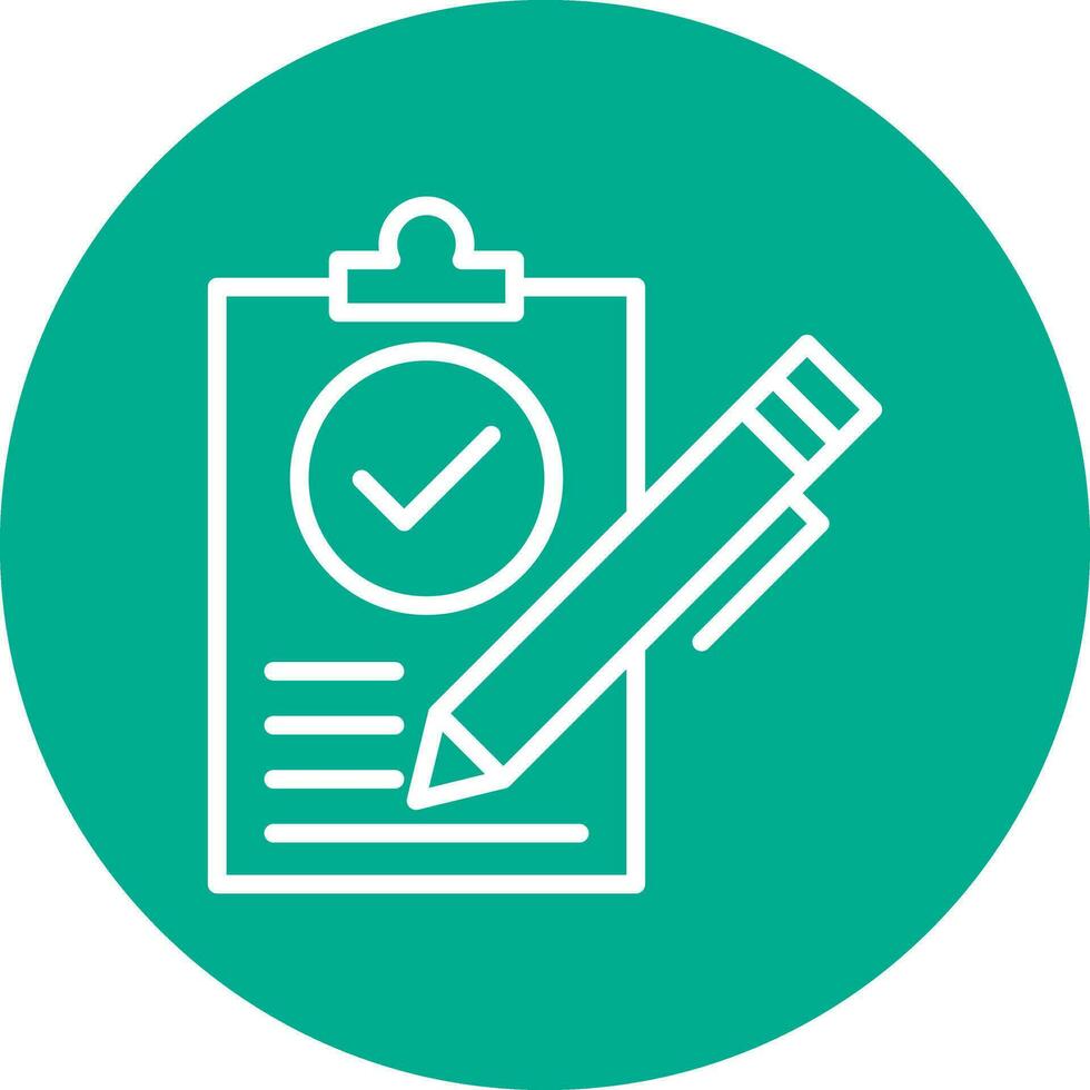 Contract Vector Icon Design