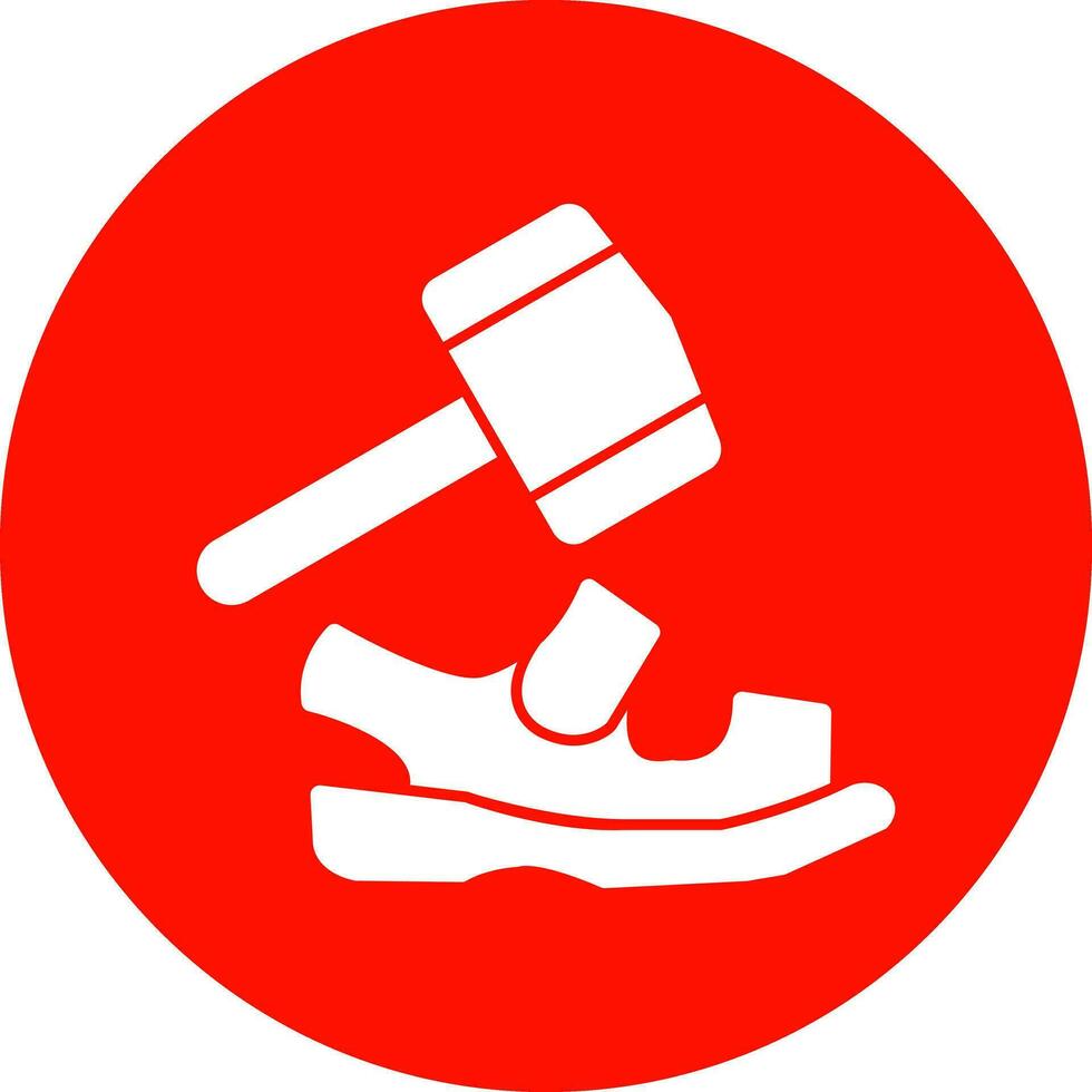 Shoemaker Vector Icon Design