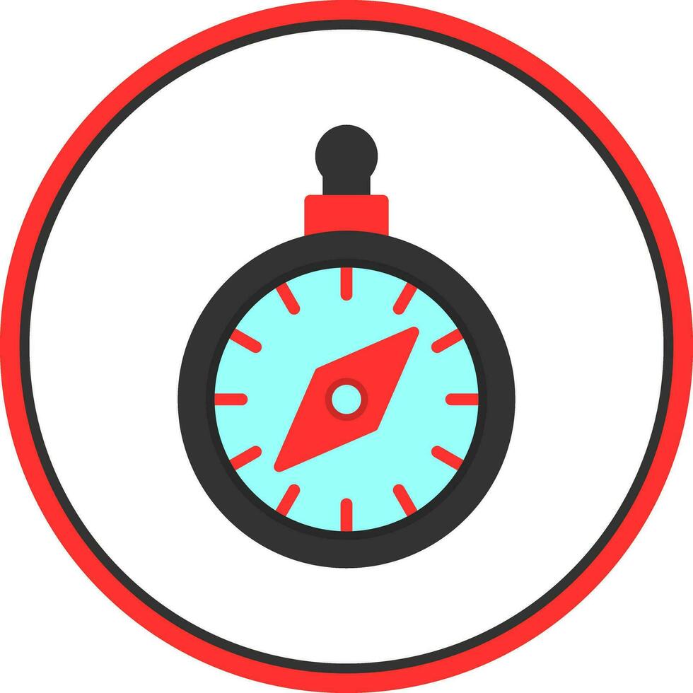 Compass Vector Icon Design