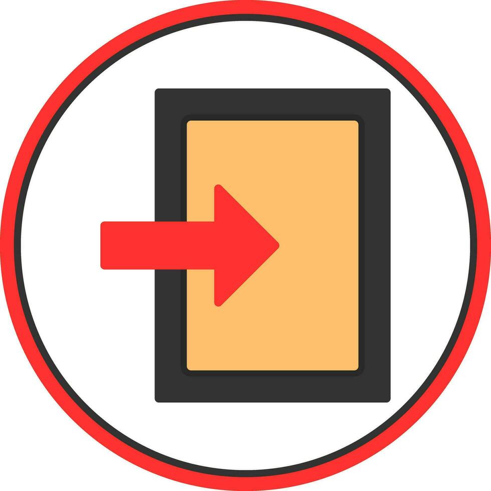 Sign in Vector Icon Design